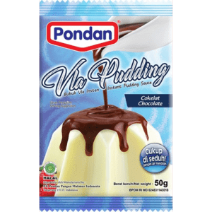 Pondan Vla Pudding Bubuk Vla Instan Rasa Cokelat 50g