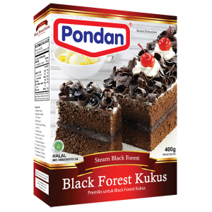 Pondan Black Forest Kukus 400g