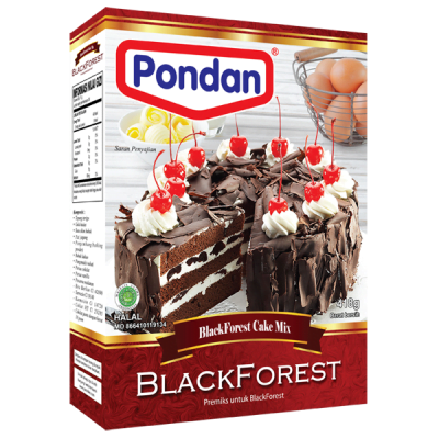 Pondan Black Forest 418g