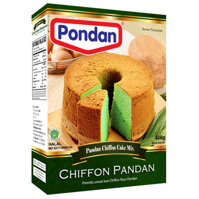 Pondan Chiffon Pandan 400g