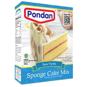 Pondan Sponge Cake Mix Rasa Vanila 400g
