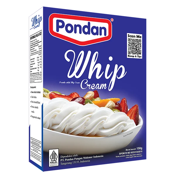 Pondan Whip Cream 150g