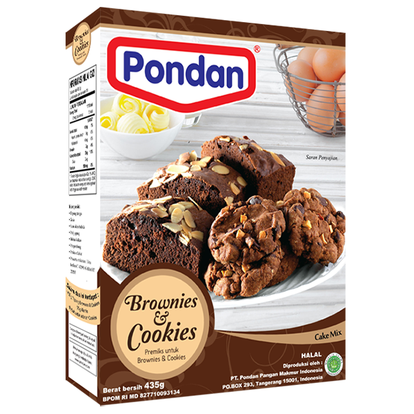 Pondan Brownies & Cookies 435g