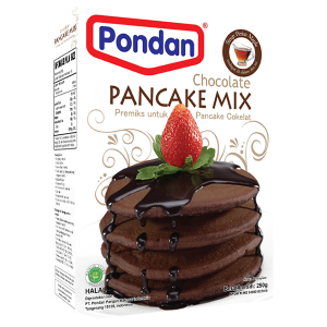 Pondan Pancake Mix Rasa Cokelat 250g