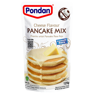 Pondan Pancake Mix Rasa Keju 125g Pouch