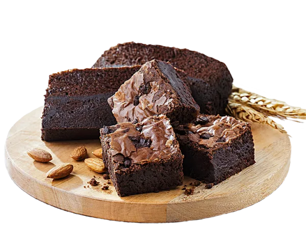 Pondan Brownies Kukus/Panggang