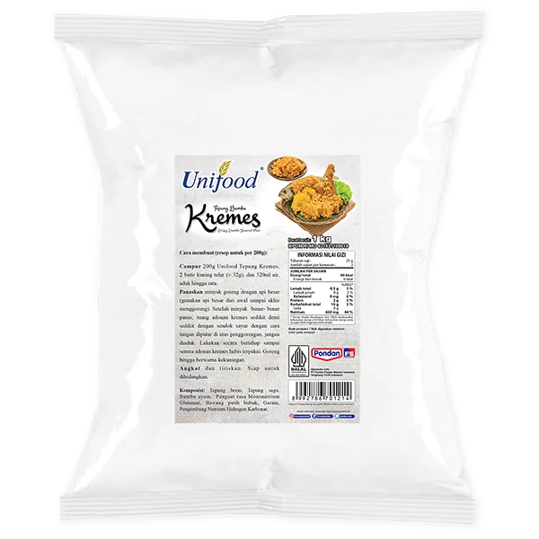 Unifood Kremes Crispy Crumble Seasoned Flour Mix