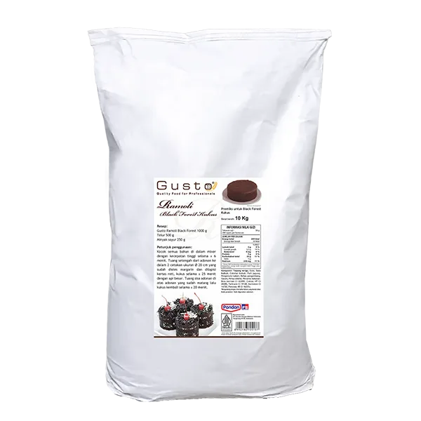 Gusto Ramoli Black Forest Kukus